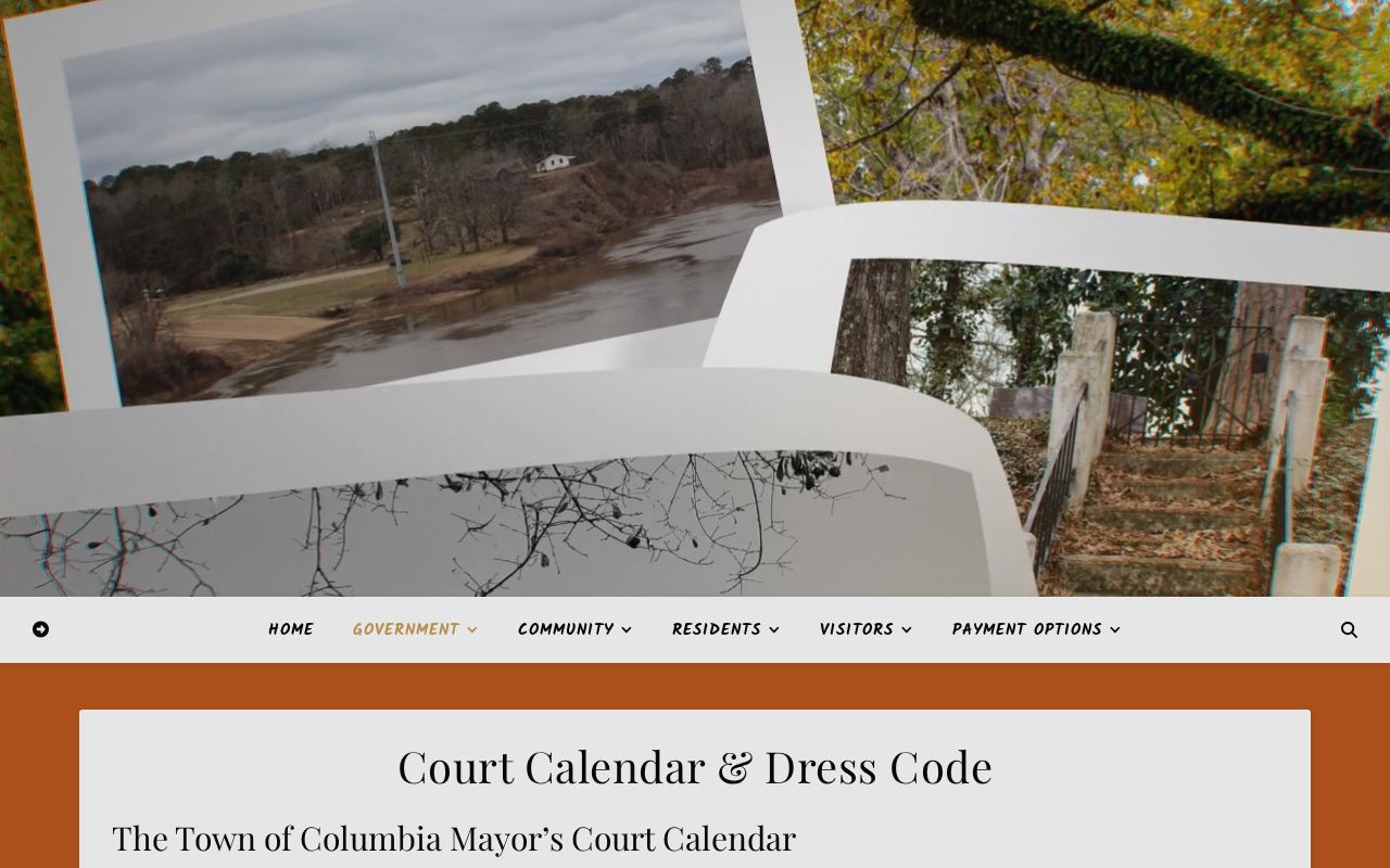 Caldwell Parish court schedule Columbia Mayor's Court calendar